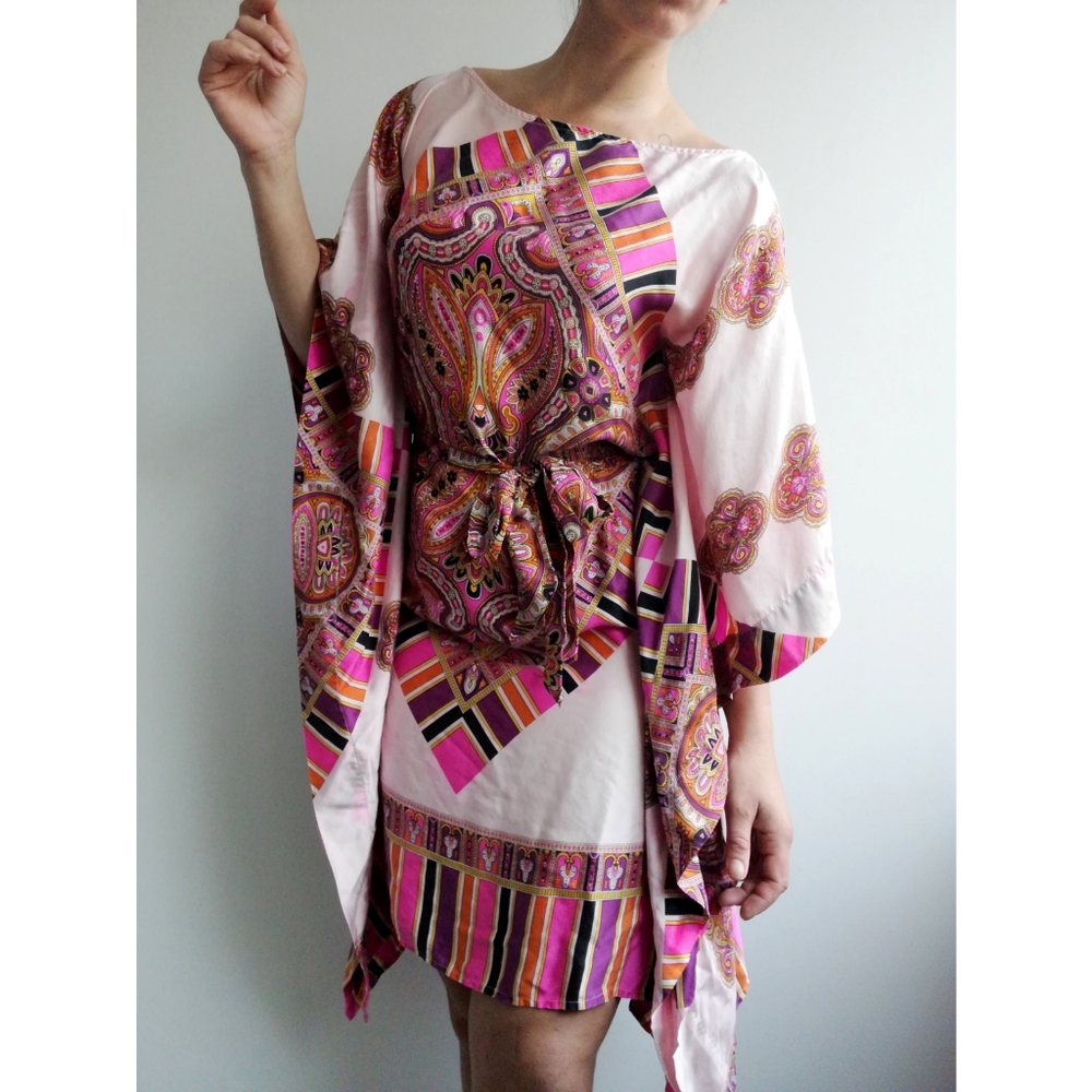 Real 100% silk tunic